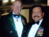 Charlie Inot with Roger Donlon (MOH)