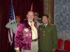 Jim Duffy & Host General Wan Su Jian in China