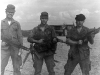 This photo is on the Phu Bai range, with me, John \"Bubba\" Shore and Charles Borg, fall of 1968. Note the sawed-off M-79 grenade launcher on Shore\'s right hip. And, not the XM-148 grenade launcher attached to the CAR-15 that Borg is holding. Some SF men liked it. I preferred the old sawed-off M-79.