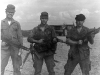 This photo is on the Phu Bai range, with me, John \"Bubba\" Shore and Charles Borg, fall of 1968. Note the sawed-off M-79 grenade launcher on Shore\'s right hip. And, not the XM-148 grenade launcher attached to the CAR-15 that Borg is holding. Some SF men liked it. I preferred the old sawed-off M-79. 