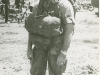 Lonny rigged to jump, 1969,Central Thailand. MC 1 parachute