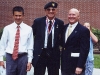 Jon J. Holmes, Special Forces LTC \'Wild\' Bill Taylor, Louis Holmes, Kimberly Holmes, at USC ROTC Award
