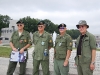 Gene and Jack Williams, Lonny Holmes, Gordon Denniston.  Memorial Day 2011, Washington DC