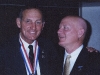 LTC Bill Taylor, Lonny Holmes at USC Hertiage Hall - 1999