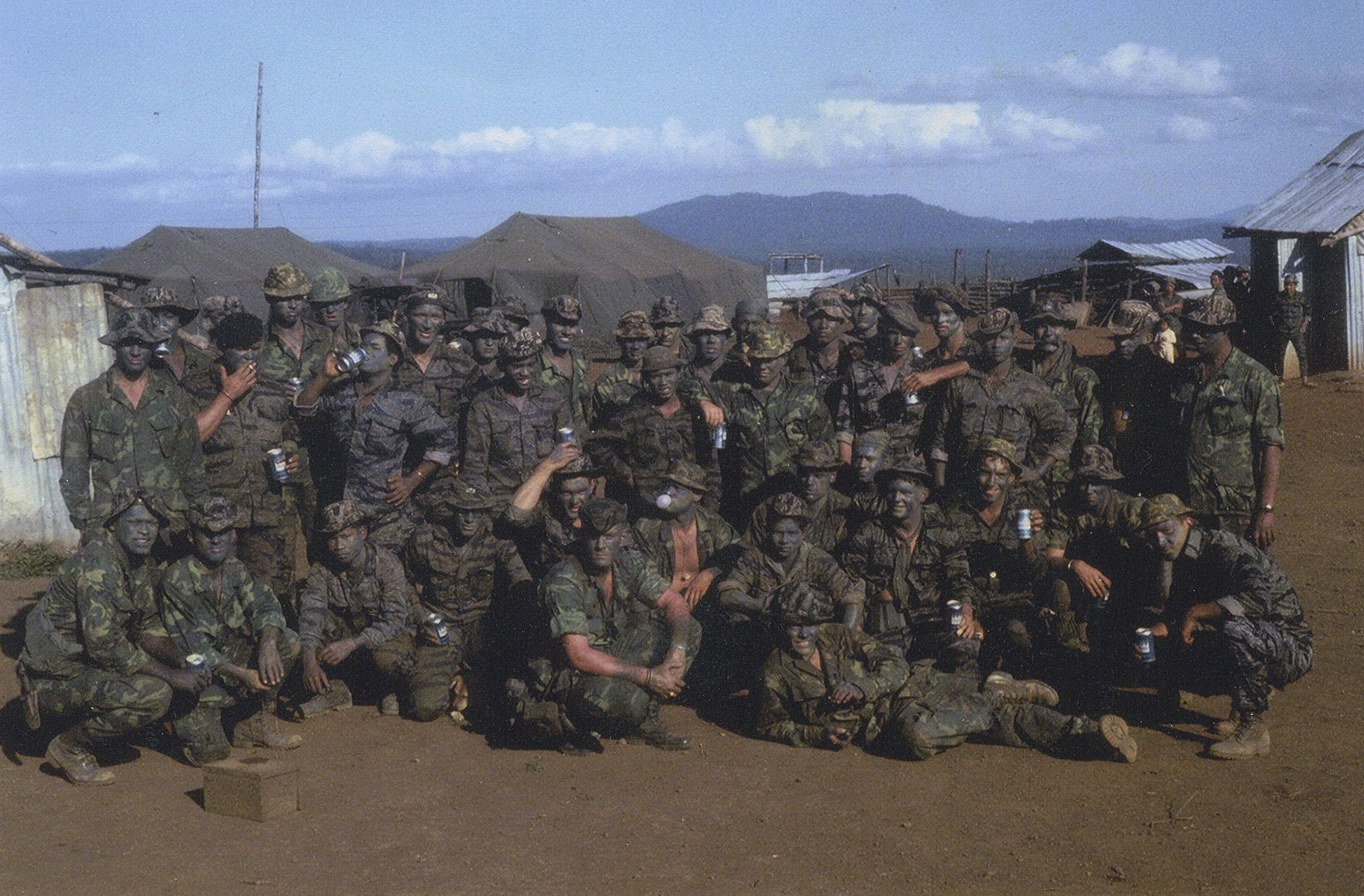 32 A 255 Plei me special forces camp II corps central highlands RVN december 67
