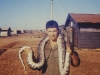 Snake captured from a tree on a LRP mission RVN