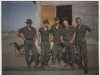 Left to Right - Mark Miller, Calvin Rollins, Walter Peavy, Steve Northington, Brian Yost - MACV Recondo school Nha Trang RVN - 1967