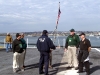 Sal Sanders, Ray Estrella, Navy guide, Jim Duffy, Richard Simonian
