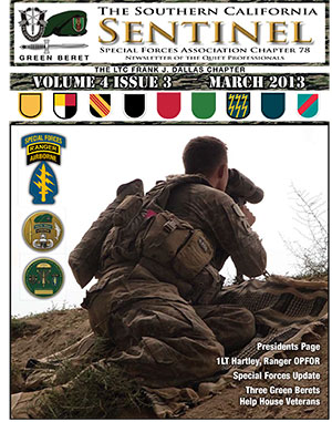 Newsletter for March, 2013 Newsletter for March, 2013