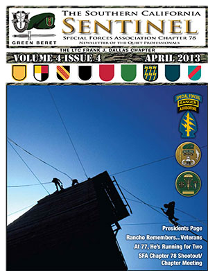 Newsletter for April, 2013 Newsletter for April, 2013