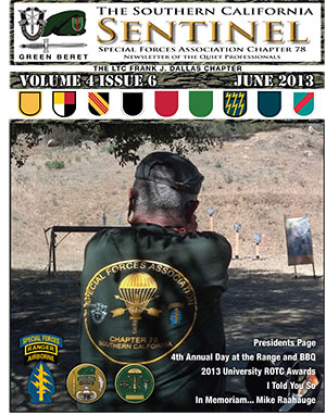 Newsletter for June, 2013 Newsletter for June, 2013