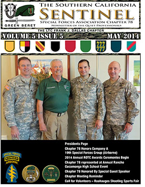 Newsletter for May, 2014 Newsletter for May, 2014