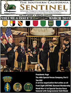 Newsletter for March, 2015 Newsletter for March, 2015