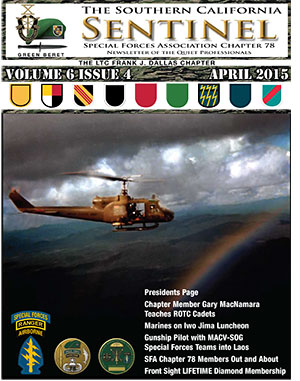 Newsletter for April, 2015 Newsletter for April, 2015