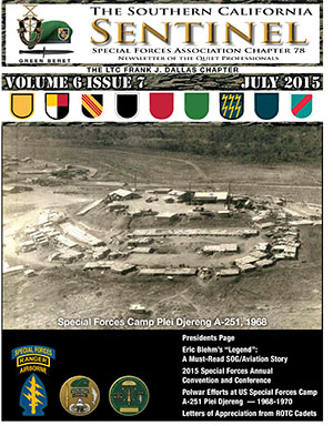 Newsletter for July, 2015 Newsletter for July, 2015