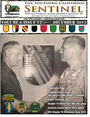 Newsletter for December, 2015 Newsletter for December, 2015