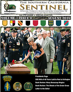 Newsletter for August, 2016 Newsletter for August, 2016