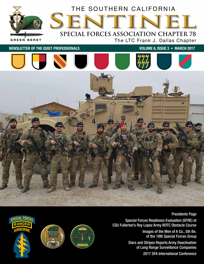 March 2017 Sentinel cover image