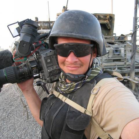 1_Rare photo of Greg Danilenko smiling. Iraq, June 2007 (Ctsy= Alex Quade) Rare photo of Greg Danilenko smiling. Iraq, June 2007 (Courtesy Alex Quade)
