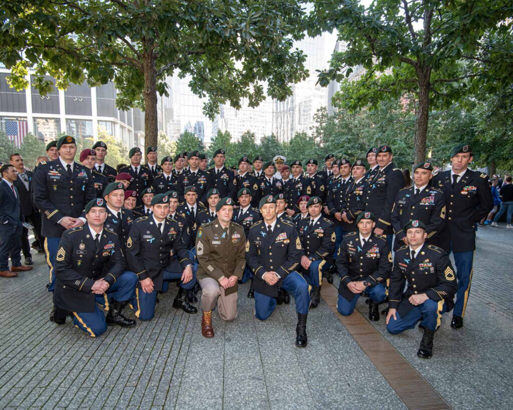 9 11 20th Anniversary With SF FDNY Special Forces Chapter 78