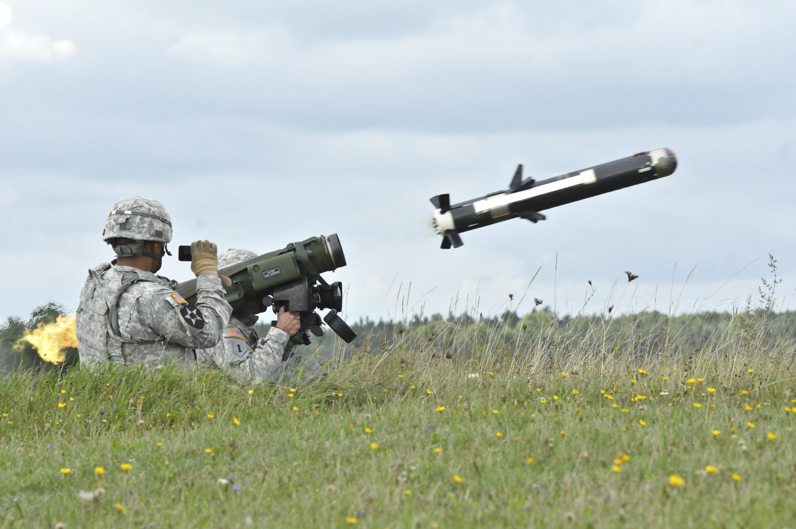 M98 Javelin Weapon System fired during training