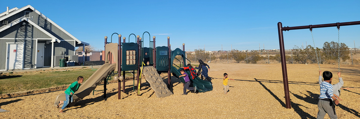 Afghan community children at play