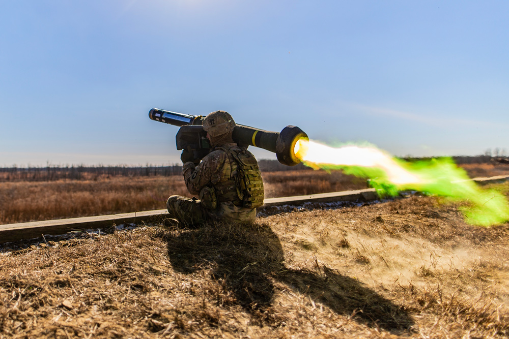 Firing a Javelin