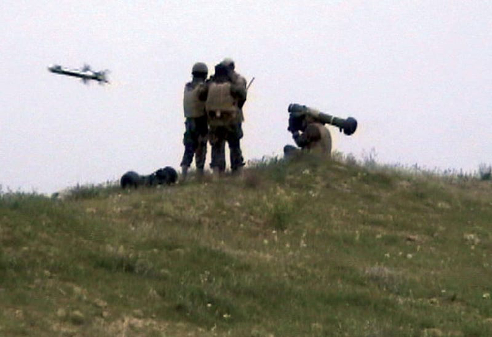 Javelin Missile at the Battle of Rebecca Pass