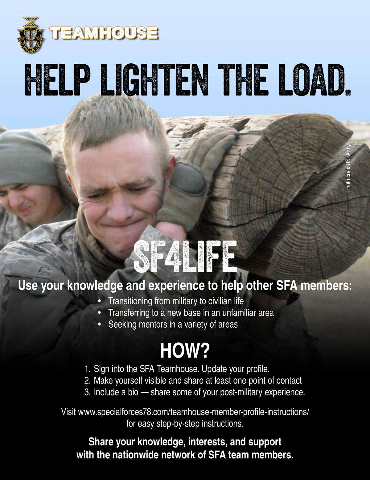 Help Lighten the Load with SF4Life