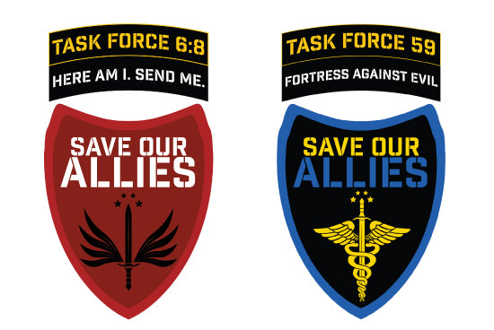 SOA Relief logos