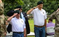 Veterans Salute 5th SFG Vietnam memorial