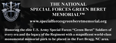 National Special Forces Green Beret Memorial Ad
