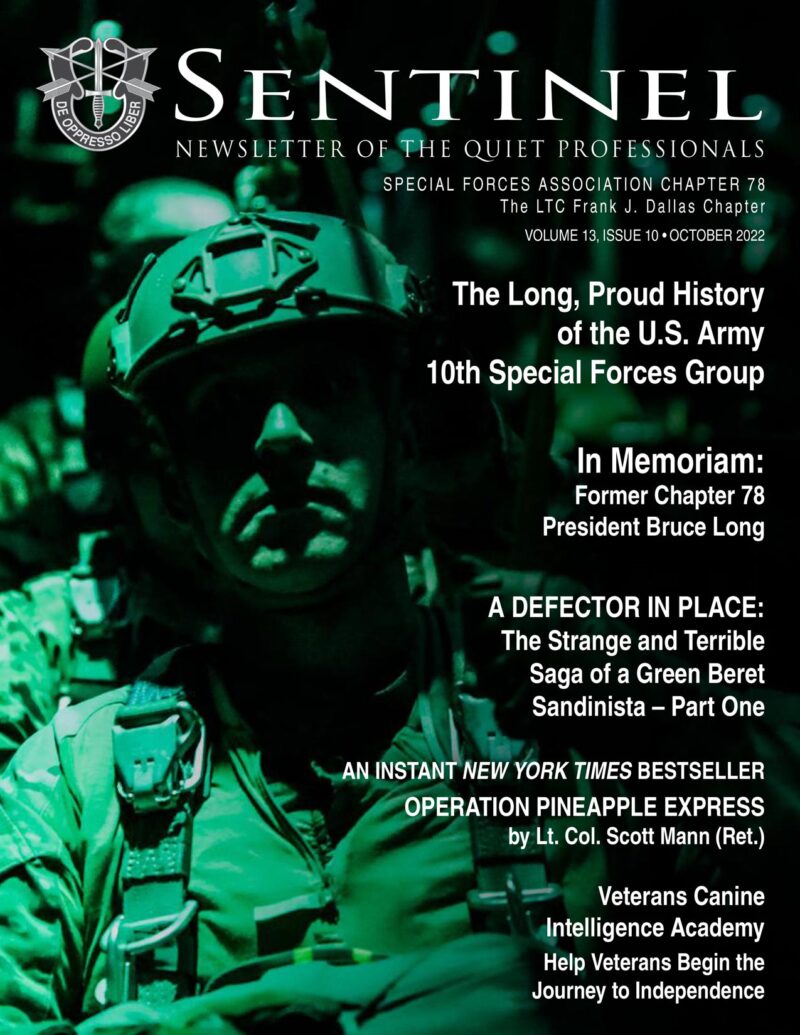Chapter 78 Newsletter For October 2022 Special Forces Chapter 78
