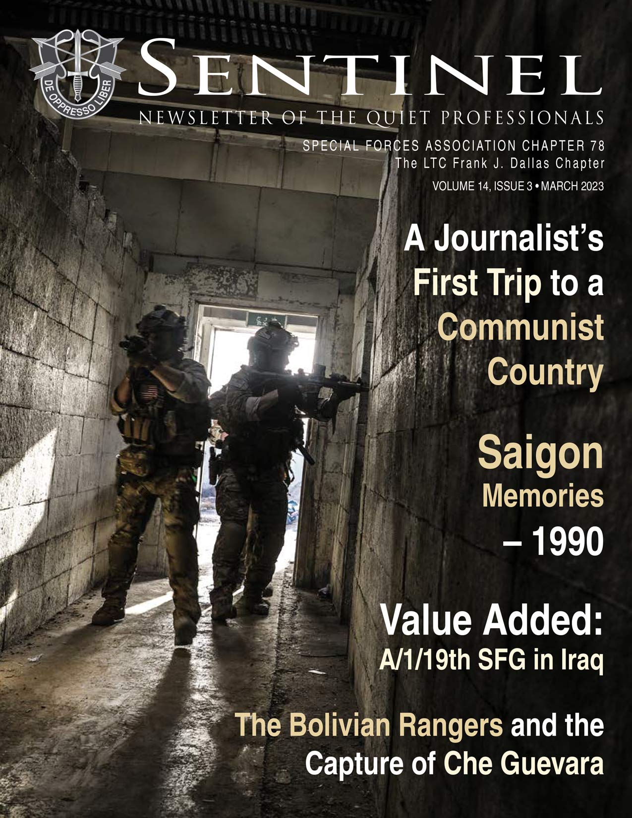 March 2023 Sentinel Cover. Volume 14, Issue 2