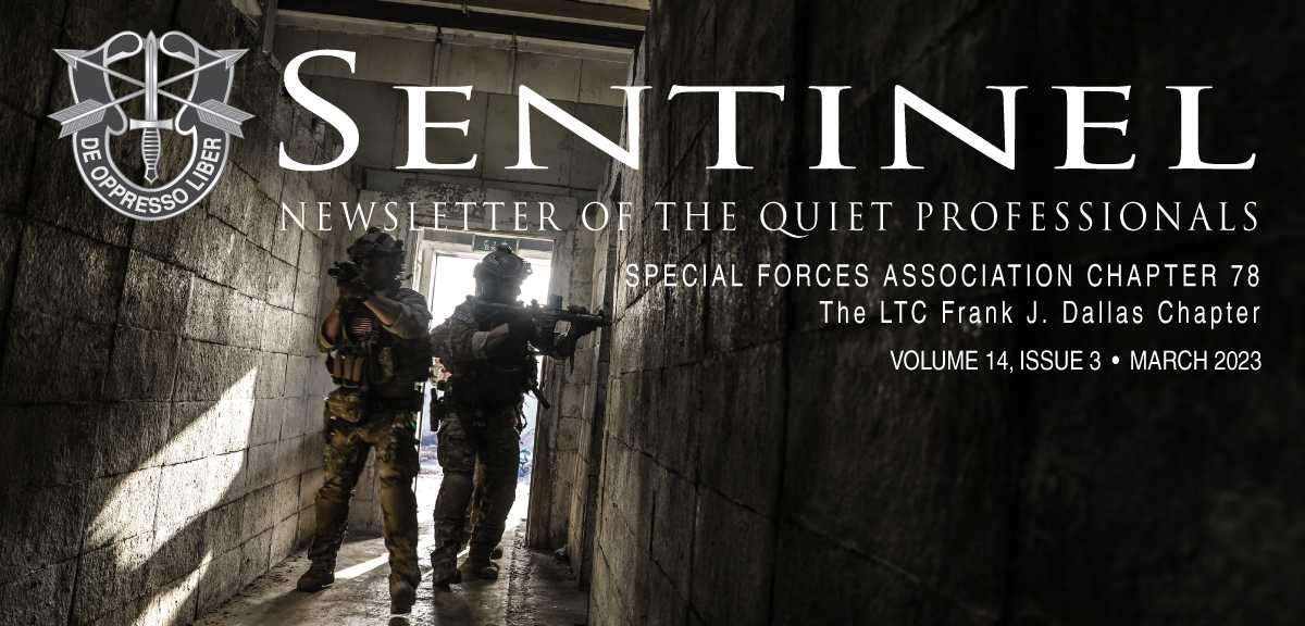 March 2023 Sentinel Header