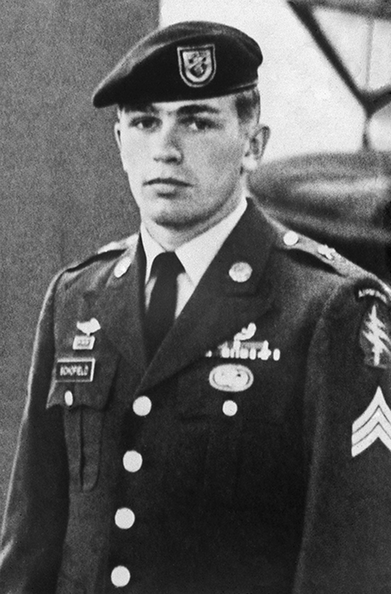 Steve Schofield in his Class A Army uniform. (Photo courtesy Steve Schofield)