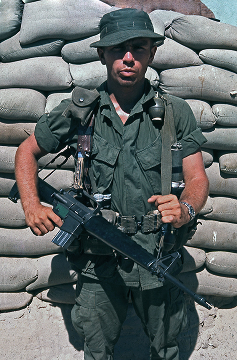 Steve Schofield in Vietnam. (Photo courtesy Steve Schofield)