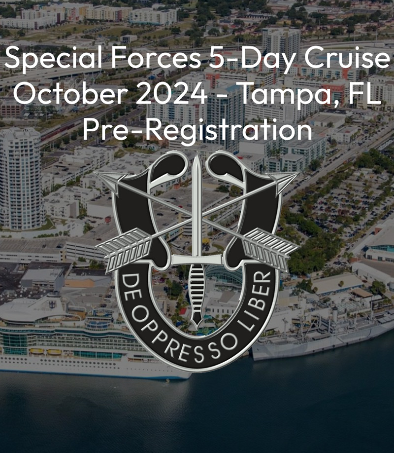 SFA Con 5-Day Cruise October 2024-Tampa FL Pre-Registration
