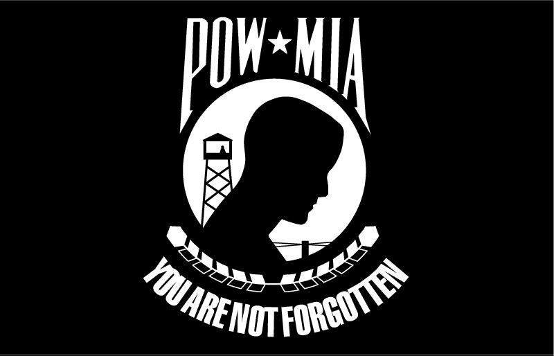 POW-MIA Flag — You Are Not Forgotten