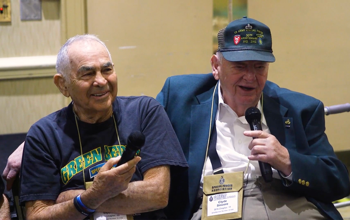 Vahan-and-Clyde-The-Originals-1200px Vahan Sipantzi and Clyde Sincere participating in “The Originals” Panel at the Special Forces Association 2022 Convention in Colorado Springs.